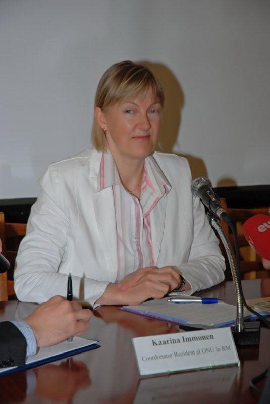 Kaarina Immonen, Coordonator Rezident al ONU în RM