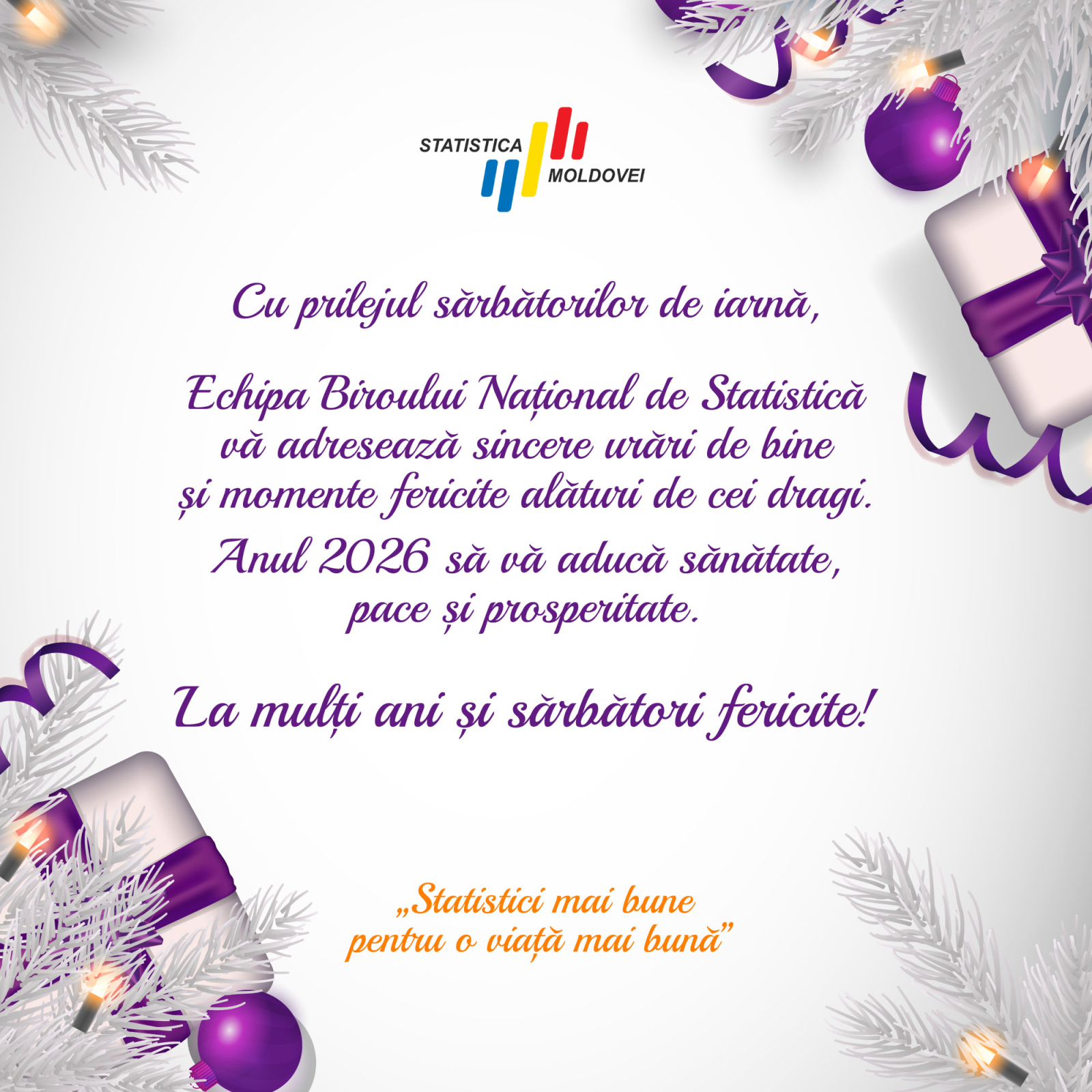 La Mulți Ani și Sărbători fericite!