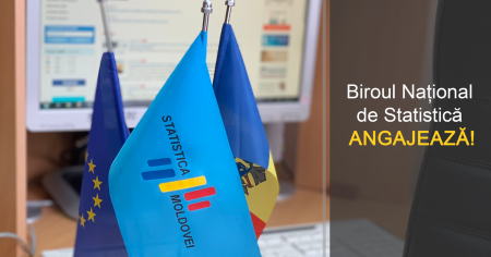 Anunț cu privire la prelungirea concursului pentru ocuparea funcţiilor vacante în cadrul Biroului Naţional de Statistică