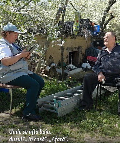 Europa Liberă Moldova | Recensământ într-un sat cu trei oameni și zeci de case pustii