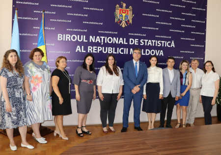 Patru angajați ai Biroului Național de Statistică au depus jurământul de credință