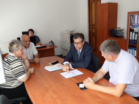 Directorul general al BNS a fost în vizite de lucru, în orașul Taraclia și satul Crihana Veche, localități în care se va desfășura Recensământul de probă al populației și locuințelor