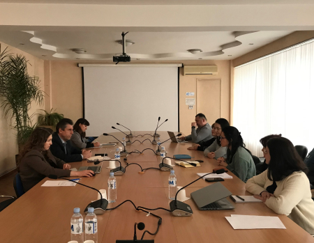 Întâlnire cu partenerii: reprezentanții Ministerului Muncii și Protecției Sociale, Institutului Național de Cercetări Economice și ai UNFPA Moldova