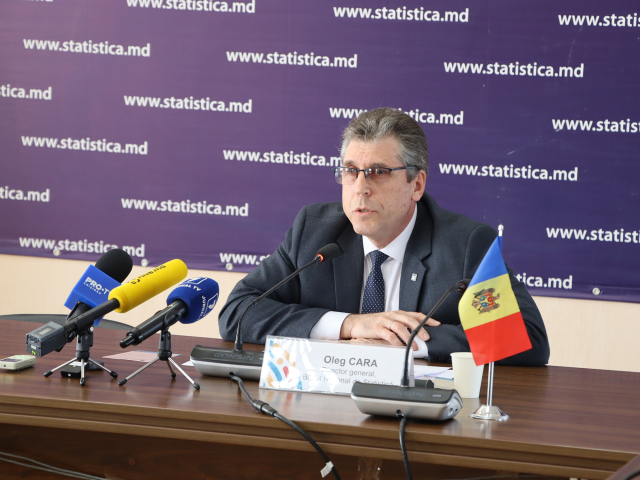 Briefing de presă susținut de Oleg Cara, directorul general al BNS, în contextul Recensământului populației și locuințelor 2024
