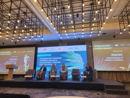 Republica Moldova a participat la Conferința Regională privind accelerarea progresului către dezvoltarea incluzivă prin statistici de gen
