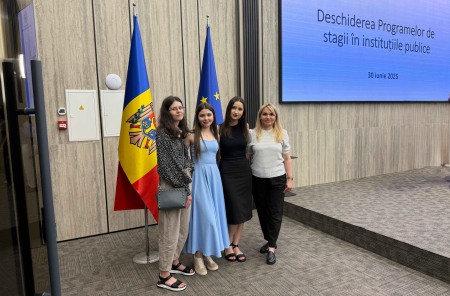 Patru tinere vor desfășura stagiul de practică plătit la Biroul Național de Statistică