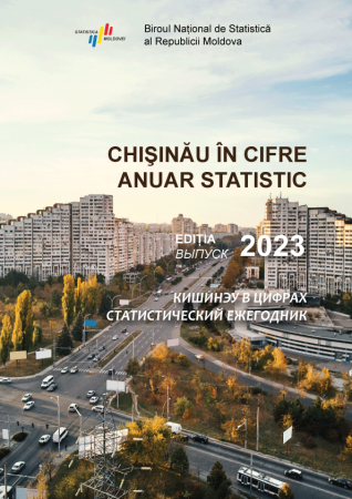 Statistical yearbook "Chisinau in figures" edition 2023 posted on the webpage