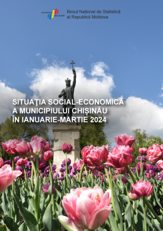 The quarterly publication „Social-economic situation of the municipality Chisinau in January-March 2024" posted on the website