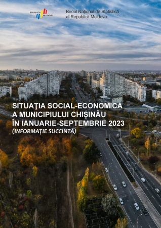 The quarterly publication „Social-economic situation of the municipality Chisinau in January-September 2023" posted on the website