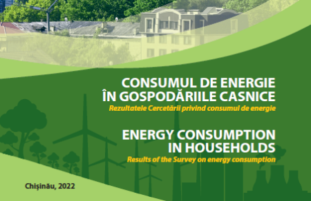 Biroul Național de Statistică a lansat publicația „Consumul de energie în gospodăriile casnice"