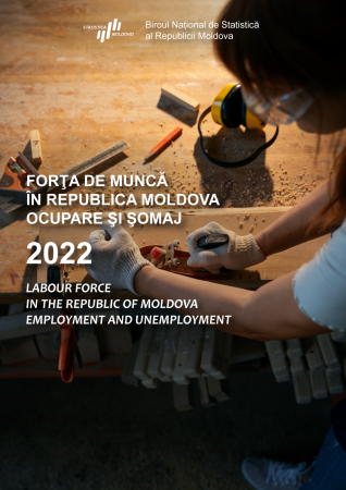 Cтатистический сборник „Рабочая сила в Республике Молдова. Занятость и безработица" выпуск 2022 г., размещен на веб-странице