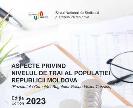 Размещена статистическая публикация „Аспекты, касающиеся уровня жизни населения Республики Молдова в 2022 году"