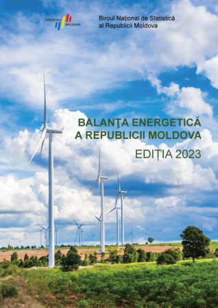 Culegerea statistică „Balanţa energetică a Republicii Moldova", ediţia 2023, plasată pe pagina web