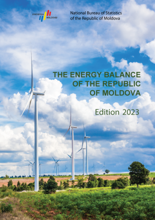 „Energy balance of the Republic of Moldova", edition 2023 posted on the website