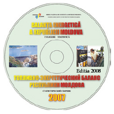 It is disseminated the "Energy Balance of the Republic of Moldova, edition 2008"