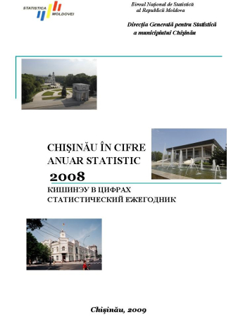 Anuarul statistic "Chişinău în cifre" ediţia 2009