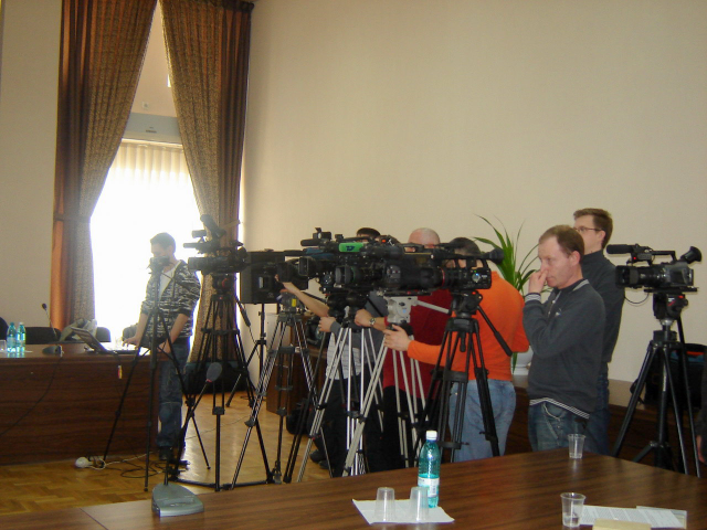Press-conference regarding the starting of the first General Agricultural Census