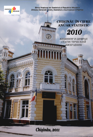 Anuarul statistic "Chişinău în cifre" ediţia 2011, plasat pe pagina web