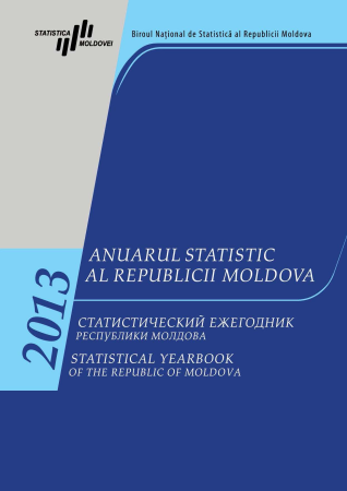 Издан "Статистический ежегодник Республики Молдова", выпуск 2013 года