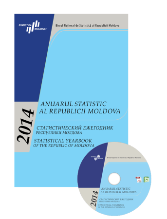 Издан "Статистический ежегодник Республики Молдова", выпуск 2014 года 