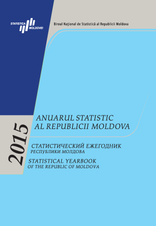 "Статистический ежегодник Республики Молдова", выпуск 2015 года, размещен на web-странице 