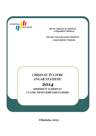 Statistical yearbook "Chisinau in figures" edition 2015 posted on the webpage 