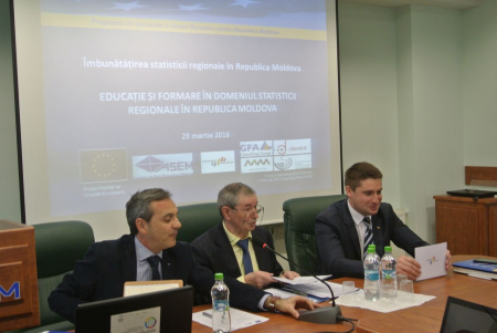 Workshop "Education and Training in Regional Statistics in Republic of Moldova"