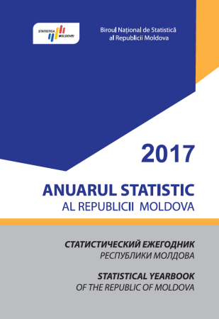 "Статистический ежегодник Республики Молдова", выпуск 2017 года, размещен на web-странице 
