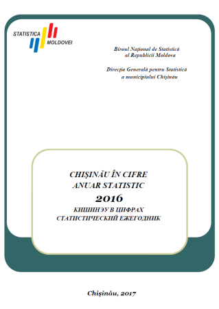 Statistical yearbook "Chisinau in figures" edition 2017 posted on the webpage 