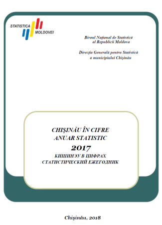 Statistical yearbook "Chisinau in figures" edition 2018 posted on the webpage