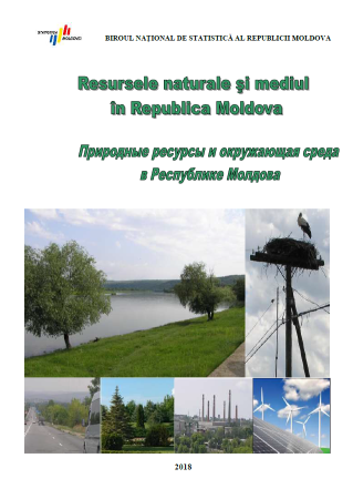 Размещен статистический сборник "Природные ресурсы и окружающая среда в Республике Молдова", выпуск 2018 г. 