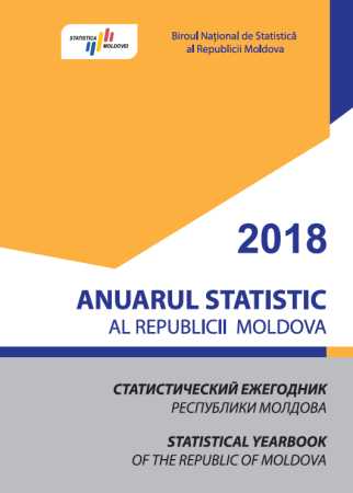 "Статистический ежегодник Республики Молдова", выпуск 2018 года, размещен на web-странице 