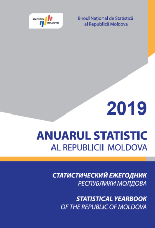 "Статистический ежегодник Республики Молдова", выпуск 2019 года, доступен в электронном формате 
