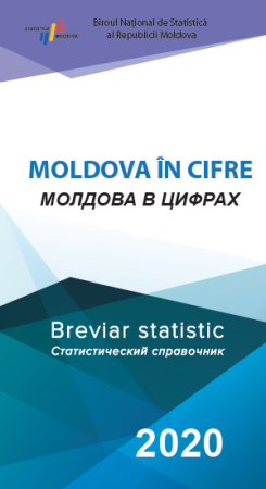 Cтатистический справочник "Молдова в цифрах, выпуск 2020 г.", размещен на веб-странице