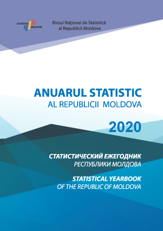 Опубликован "Статистический ежегодник Республики Молдова", выпуск 2020 года, который доступен и в электронном формате