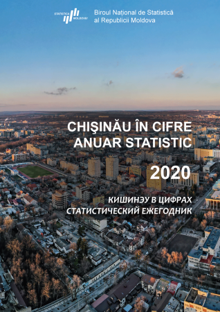 Anuarul statistic „Chişinău în cifre", ediţia 2021, plasat pe pagina web