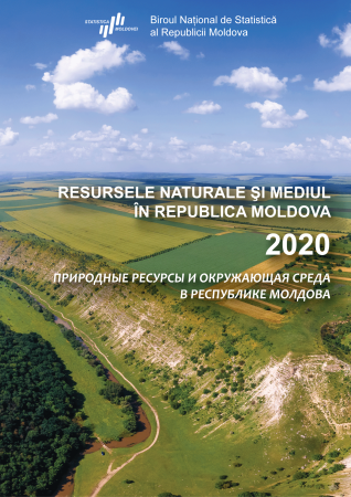 Culegerea statistică „Resursele naturale şi mediul în Republica Moldova”, ediţia 2021, plasată pe pagina web