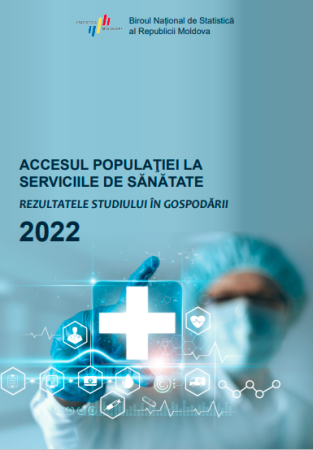 Raportul „Accesul populaţiei la serviciile de sănătate" ediția 2022, plasat pe pagina web
